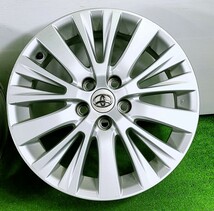 ★TOYOTA純正★18x7.5J +45 5穴 114.3 中古 アルミホイール 4本 【宮城発 送料無料】MYG-A11001_画像3