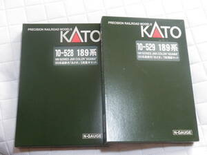 ★信10　KATO　189系　国鉄色あさま　基本+増結　10-528　10-529