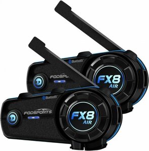 【在庫処分セール】バイク インカム 2個セット VFX8AIR Bluetooth5.0通話自動復帰 20時間連続使用 防水インターコム FD-1010