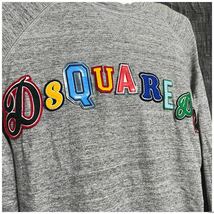 定価75900円 Dsquared2 ロゴ ワッペン スウェットプルオーバー S_画像2