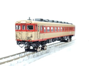 HO キハ58 (M) KATO 単品 精密加工品 T車 カトー 1-601 国鉄 キハ58系 急行形 ディーゼルカー 急行 かすが ウェザリング仕様 動力ライトOK