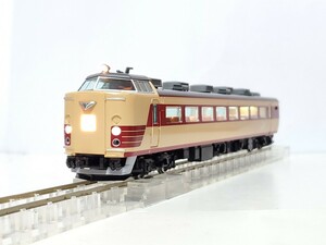 HO クハ489 600 単品 TOMIX トミックス HO-9095 JR西日本 485系 489系 交直流 特急 電車 雷鳥 特別企画品 セットバラシ ライトOK 国鉄色