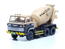 アサノセメント 日野 ZM HINO ミキサー車 浅野セメント 品番 014 トラコレ トミーテック TOMYTEC THE トラックコレクション 第2弾_画像2