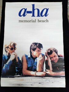 ポスター「a-ha／memorial beach」B2サイズ（515mm×728mm）