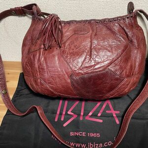 IBIZA イビザ　イビサ　ショルダー　レザーバッグ