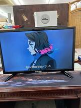 8-12-4-6 ELSONIC エルソニック 液晶テレビ 24インチ　HDMIとパソコンを繋いで確認済み　本体のみ　中古品_画像3