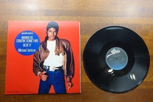 うJ8:MICHAEL JACKSON / WANNA BE STARTIN’ SOMETHIN’/BEAT IT / 12・3P-491