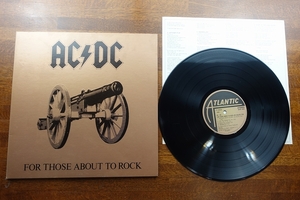 おD2:AC/DC / FOR THOSE ABOUT TO ROCK (WE SALUTE YOU) / P-11068A