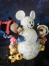 ミッキーマウスと愉快な仲間たち♪モーティーとフェルディ甥っ子『ミッキーSnowman（スノーマン）雪だるま作り』ジム・ショアー作★爆レア_画像3
