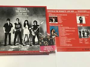 SHEENA & THE ROKKETS LOVE BOX42nd Anniversary kollection 完全受注生産限定BOX Amazon限定特典 特製ステッカー付 送料無料