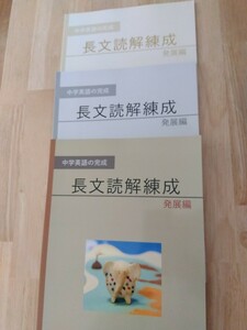 中学英語の完成　長文読解練成　発展編