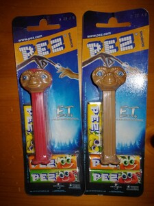 PEZ　ET E.T ペッツ　２個セット　未開封