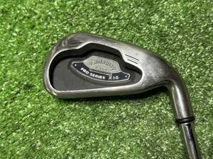 【同梱対応可】SAI-4785　中古　単品アイアン　4番　Callaway キャロウェイ　PRO SERIES　X-16　スチールシャフト　Flex S