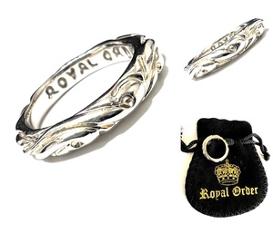 Список красивых товаров Цена 300 000 Королевский заказ Королевский заказ Свит -лент лента Кольцо 18K WG Gold Order Ring Ring K18 Золото № 9 Мужчины и женщины
