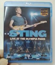 【輸入盤ブルーレイ】 STING - LIVE AT THE OLYMPIA PARIS б [BD25] 1枚_画像1