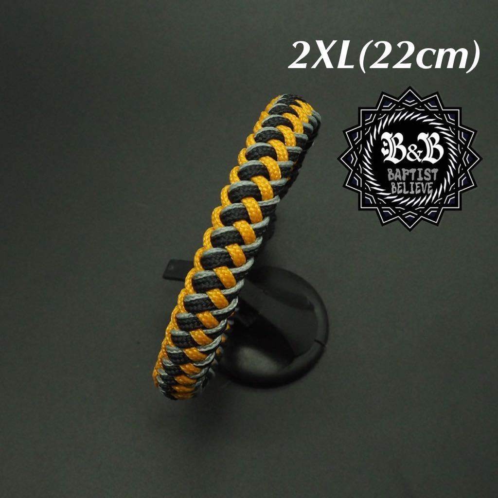 Pulsera 2XL (22cm)/trenzada/paracord/hecha a mano/accesorio/pulsera/brazalete/hombre/mujer/camping/exterior/xbygr22, pulsera, Brazaletes, pulsera, otros