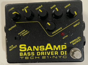 SANSAMP サンズアンプ TECH21 BASS DRIVER DⅠ 初期型