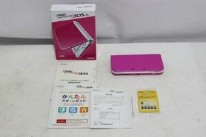 C051H 034 Nintendo ニンテンドー New3DSLL ピンク×ホワイト 現状品 ジャンク