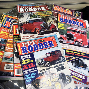 17冊セット★STREET RODDER ストリートロッダー マガジン VINTAGE 70's 70年代〜80s HOTROD ホットロッド ローライダー アメ車 CAL LOOK