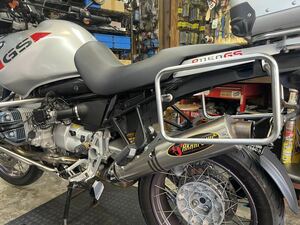 AKRAPOVIC スリップオン チタン サイレンサー BMW R1150GSA R1150 アドベンチャー