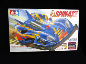 TAMIYA 田宮模型　1/32クルカウル　ミニ４駆シリーズ　NO.４スピンアックス　中古車　部品とり、改造ベースにどうぞ