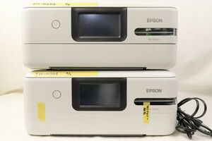 EM-102116【ジャンク/通電のみ確認済み】 プリンター [EW-M752T]×2 2020年製造 エプソン EPSON　中古