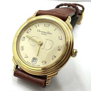 [T]Christian Dior Christian Dior наручные часы женский DEPOSE кварц 2 стрелки оттенок золота неподвижный бренд [63]