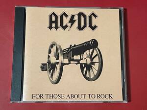 AC/DC / 地獄の招待状 (FOR THOSE ABOUT TO ROCK)　