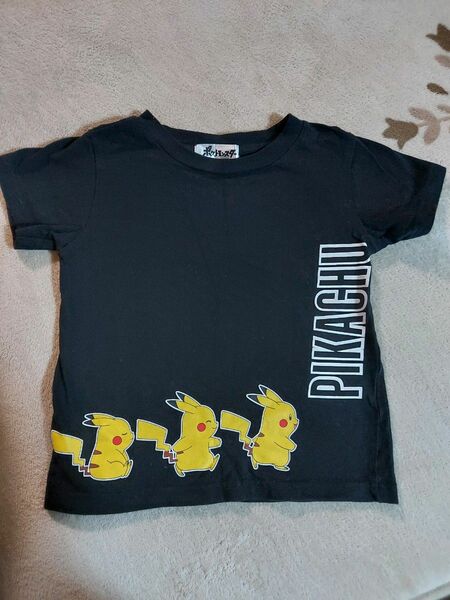 美品 ポケモン ピカチュウ 半袖 Tシャツ 110 無記名