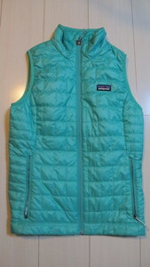 【美品】Patagonia パタゴニア　ウィメンズ・ナノ・パフ・ベスト　XS（日本サイズS）　スノーボード