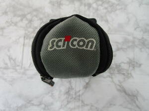 W.23L22　TO　★送料220円定額☆　サドルバッグ　SCICON　グレー×ブラック　USED　☆