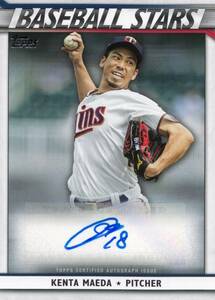 【前田健太】直筆サインカード 広島東洋カープ 2020 TOPPS AUTO UPDATE SERIES AUTOGRAPH #検索 BBM EPOCH エポック