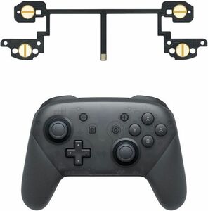 Nintendo Switch Pro コントローラー用 L R ZR ZL キーボタンフレックスケーブル 修理パーツ G206