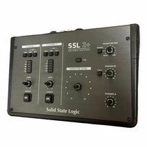 Solid State Logic SSL2 + オーディオインターフェース 通電確認のみ　ジャンク品_画像2