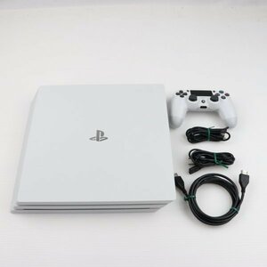 【訳あり】【PS4】プレイステーション4 プロ PlayStation4 Pro グレイシャー・ホワイト 1TB(CUH-7200BB02) 60012573