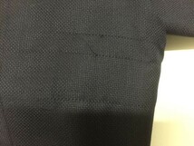 新品訳12.9万円 大手百貨店扱い 春夏『Ermenegildo Zegna ゼニア SHANG 伊製生地』絹混ウール ホップサック ジャケットAB4紺(B) 3551270_画像7