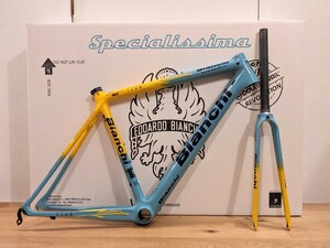 未使用品 Bianchi ビアンキ Specialissima Pantani スペシャリッシマ パンターニ 50サイズ リムブレーキ 軽量 カーボン ロードバイク