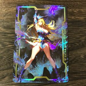 ACGカード　遊戯王　ブラックマジシャンガール　黒魔導バースト　フラッシュ版