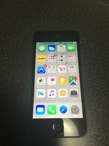 Apple iPhone5 SB 16G ブラック A1429 動作確認済 アクチベーションSIM付属