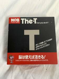 知育玩具/NOB PUZZLE SERIES[The-T]　木製　脳トレ 