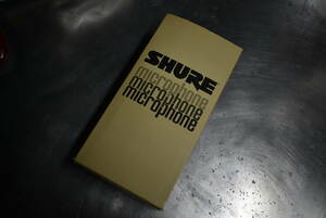 ao040 【未使用保管品】 Shure 588SD-LC Dynamic Microphone - New Old Stock ダイナミックマイク 588SD-LC 箱付 60サイズ 