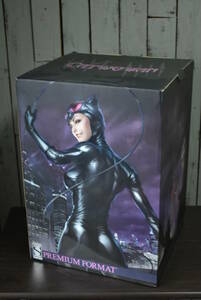 n009 боковой shouDC кошка u- man premium формат SIDESHOW EXCLUSIVE CATWOMAN PREMIUM FORMAT 1/4 SCALE 140 размер 