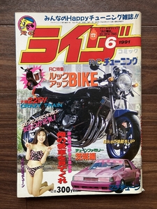 絶版雑誌 ライダーコミック 1991年6月号 CBX400F CBR400F GS400 XJ400 Z400FX 旧車會 族車 暴走族 街道レーサー ヤンキー