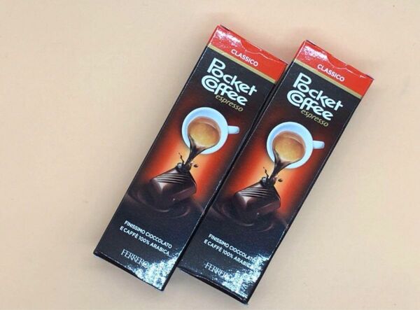 【フェレロ社】Pocket Coffee ポケットコーヒー（5粒入り×2箱）