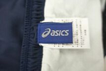 r1_4796 ★定形外 配送★ 美品 asicsアシックス メンズ 陸上競技 ランニングパンツ XT1529 ランパン 光沢 ネイビー×レッド サイズM_画像5