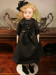  cheaply became!! antique bisque doll J.D.Kestner 41cm pretty 