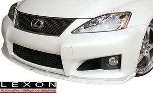 【M's】LEXUS 20 IS-F (2007/12-2014/05) LEXON フロントリップスポイラー FRP レクサス レクソン USE20