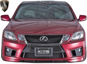 【M’s】LEXUS 19 GS 後期 GS350 GS450 (2007.11-2012.1) AIMGAIN 純VIP GT フロントバンパースポイラー FRP エイムゲイン エアロ 外装