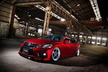 【M’s】LEXUS 19 GS 後期 GS350 GS450 (2007.11-2012.1) AIMGAIN 純VIP GT フロントバンパースポイラー FRP エイムゲイン エアロ 外装_画像9