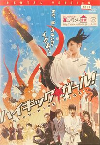 1.5割引まで値引可　ハイキック・ガール！【DVD レンタル落ち】2009年、出演: 武田梨奈、高橋龍輝、中達也他